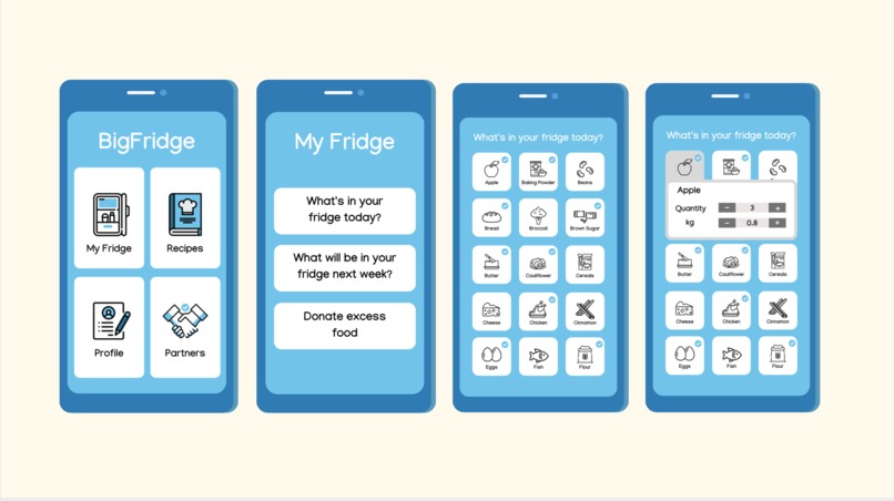 BigFridge - Big Data of Food – screenshot 1