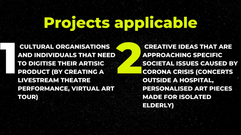 COSIMO:the new cultural funding model during and post crisis – screenshot 2