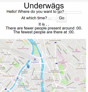 Underwägs for EU – screenshot 2