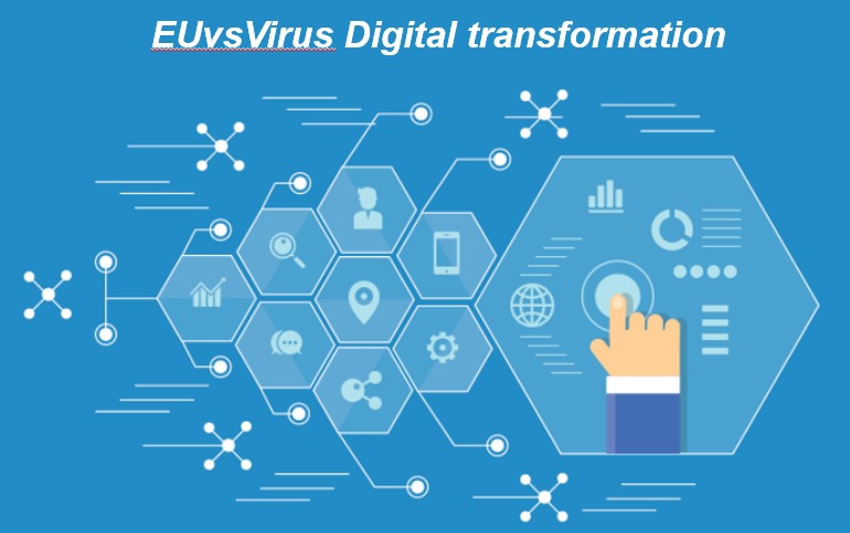 EUvsVirus Digital transformation – screenshot 1