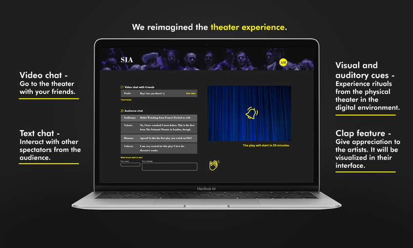 SIA - the online theater – screenshot 3