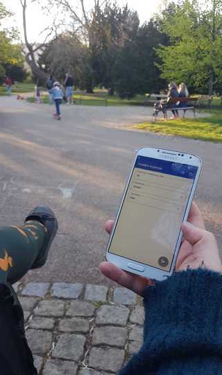 Crowd forecasting for social distancing: FreMEn contra COVID – screenshot 1