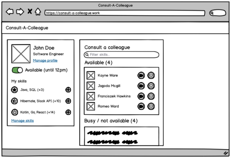 Consult a Colleague – screenshot 2