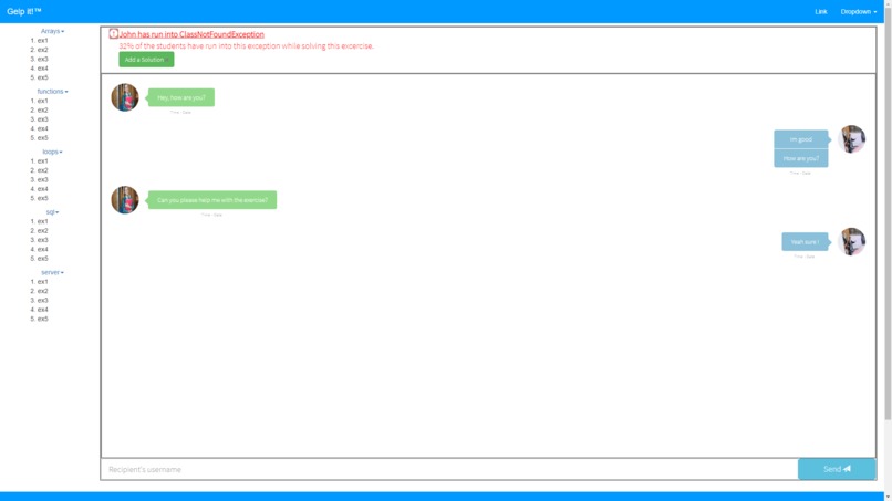 Improved remote learning – screenshot 4
