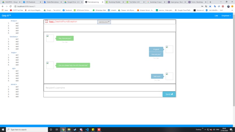 Improved remote learning – screenshot 6
