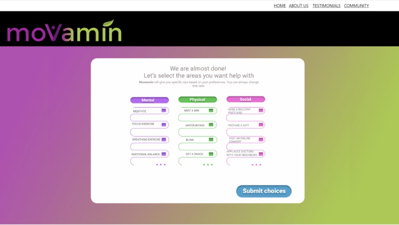 MOVAMIN – screenshot 3