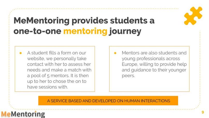 MeMentoring – screenshot 2