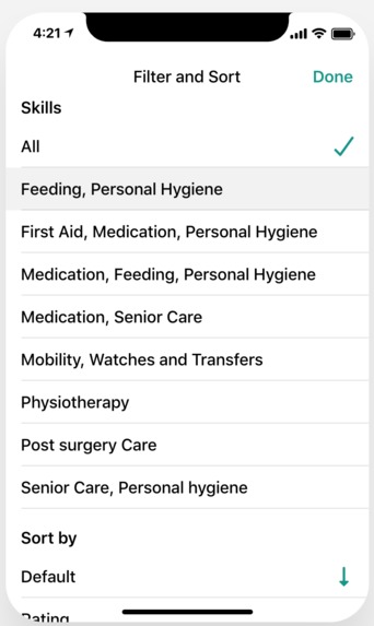 QareUP – screenshot 3