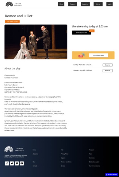 Theater Explorer – screenshot 2