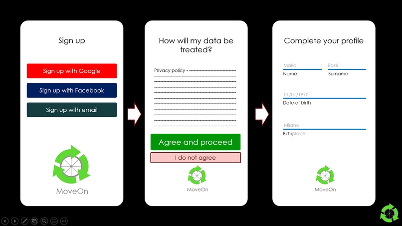 MoveOn – screenshot 1