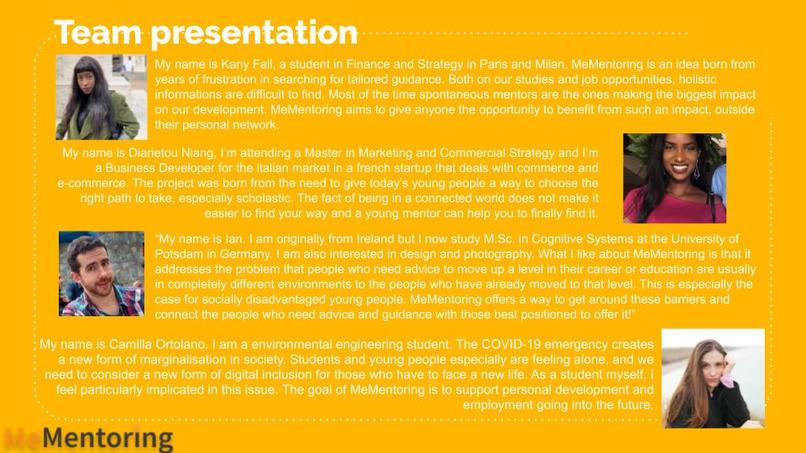 MeMentoring – screenshot 10