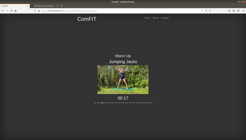 ComFit20 – screenshot 6
