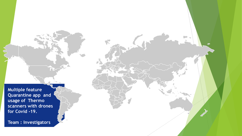 Multiple  feature Quarantine app & usage of Thermal scanner. – screenshot 1