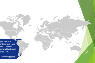Multiple  feature Quarantine app & usage of Thermal scanner.