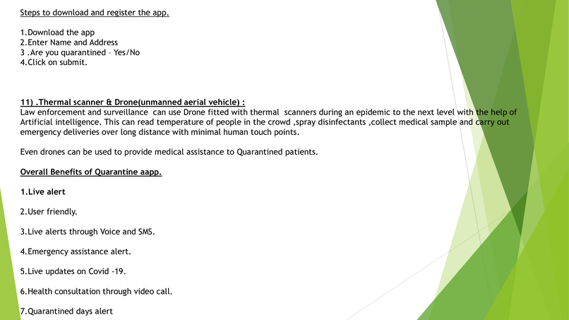 Multiple  feature Quarantine app & usage of Thermal scanner. – screenshot 5