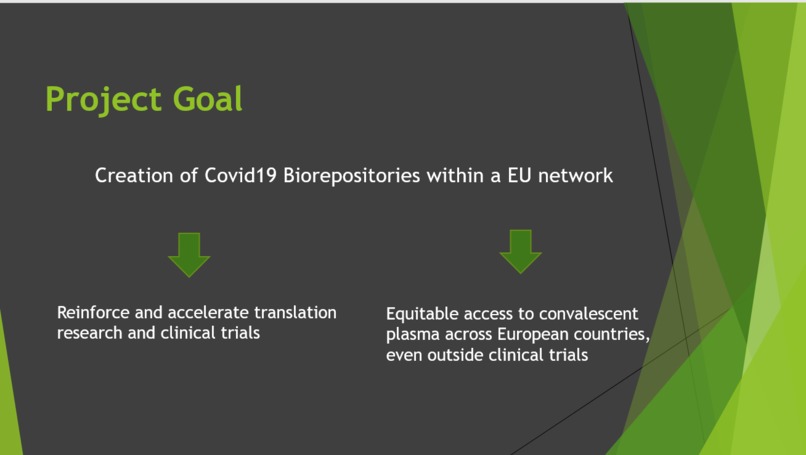 EU Covid19 Biorepository – screenshot 3