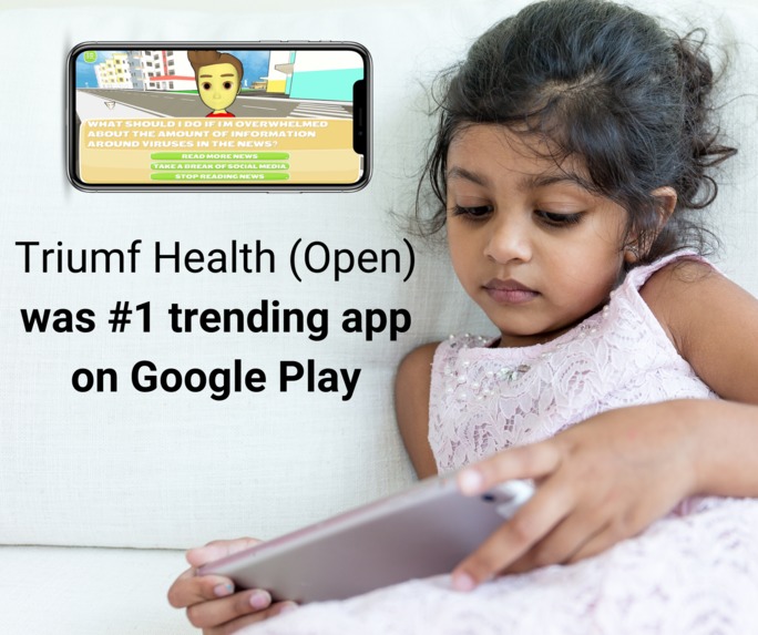 Triumf Health evidence-based digital therapeutics platform – screenshot 1