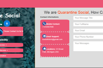 Quarantine Social App
