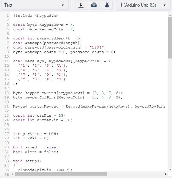 Home Security Alarm – screenshot 5