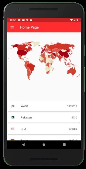 COVID-19 TRACKER  – screenshot 1