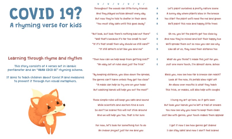 Covid 19? A rhyming verse for kids – screenshot 15