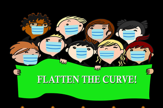 BE A HERO FLATTEN THE CURVE