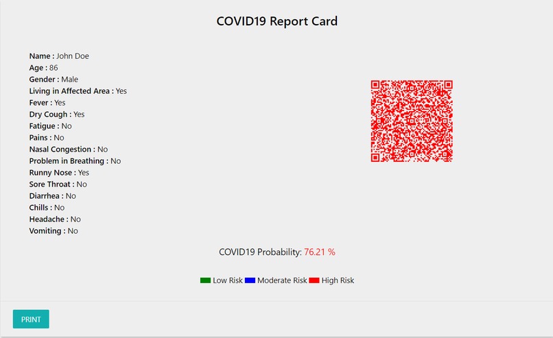 COVIDprob – screenshot 4