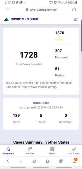 Covid19 KN Guide – screenshot 2