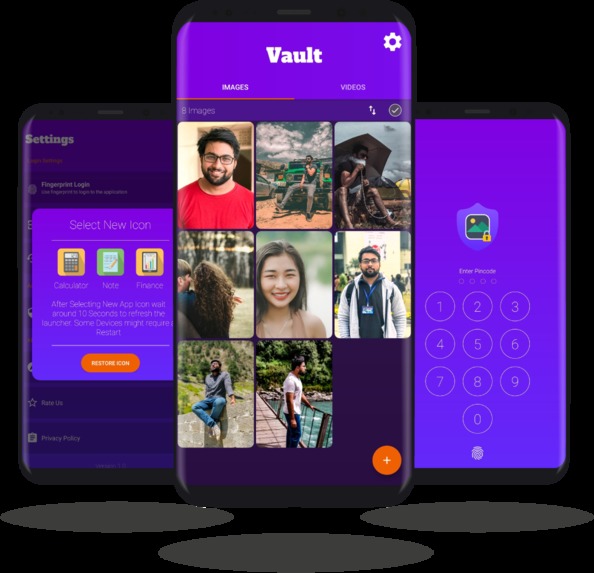 Vault : Private Gallery - Gallery Lock – screenshot 8