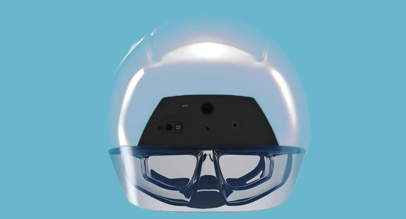 Transparent smart helmet – screenshot 1