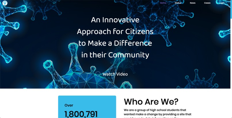 CoronaConnect – screenshot 1