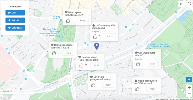 Open Community Map – screenshot 2