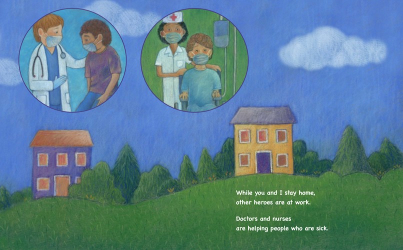 EVEN HEROES FEEL SAD: FIGHTING CORONAVIRUS TOGETHER – screenshot 11