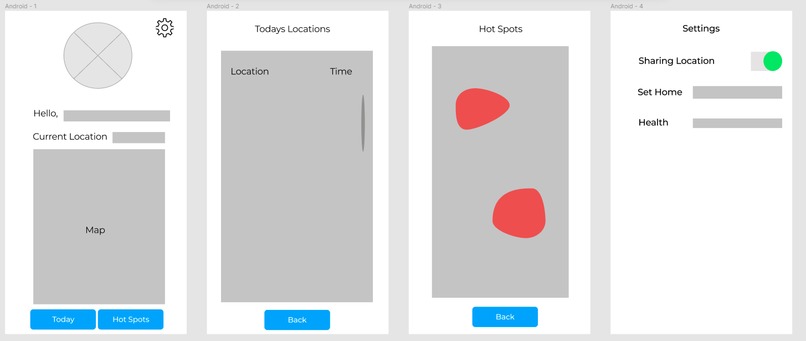 hContact Tracking App – screenshot 2