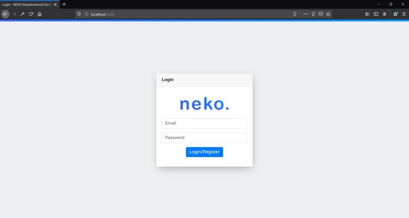 Neko Neighbours Dashboard – screenshot 2