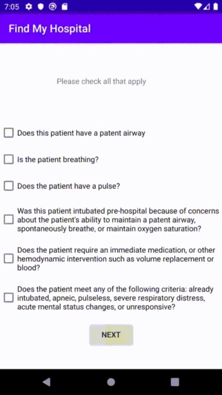 Find My Hospital – screenshot 1