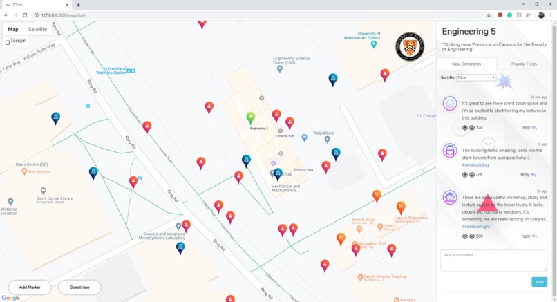TOUni – screenshot 3