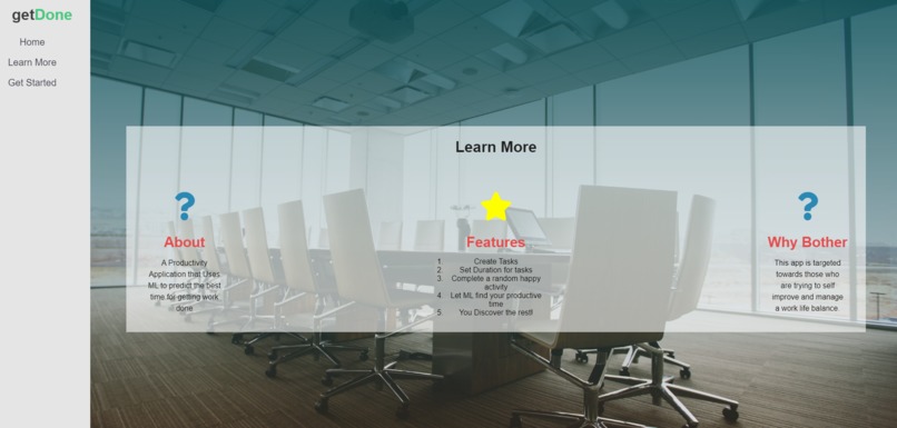 getDone – screenshot 3