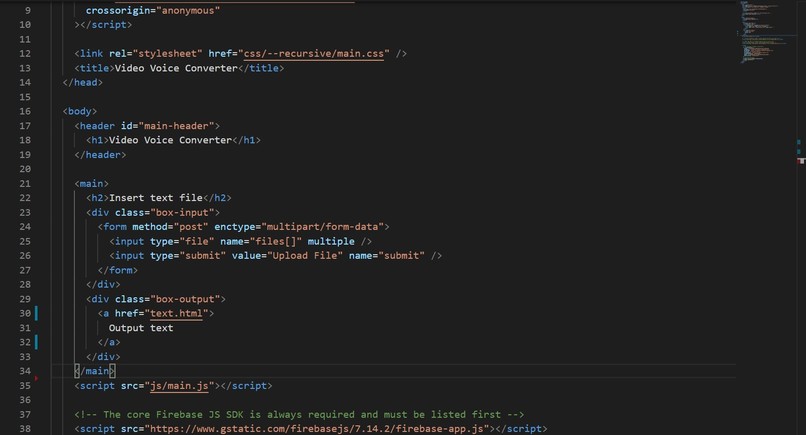 V2T – screenshot 2