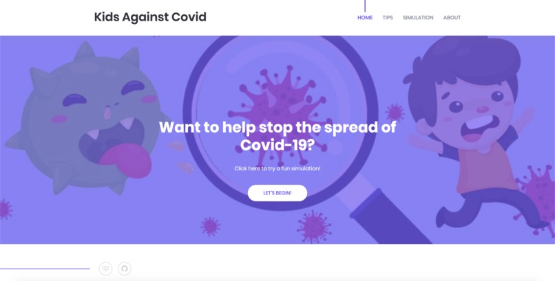 KidsAgainstCovid – screenshot 1