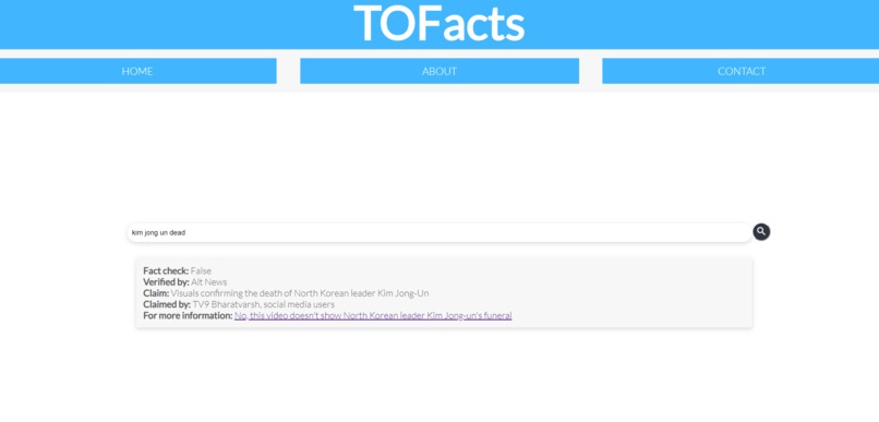 TOFacts - Fact checker – screenshot 2
