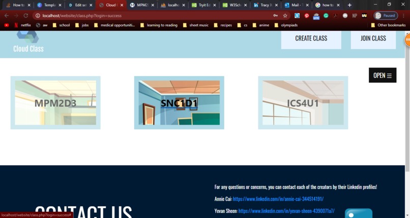 Cloud Class – screenshot 5
