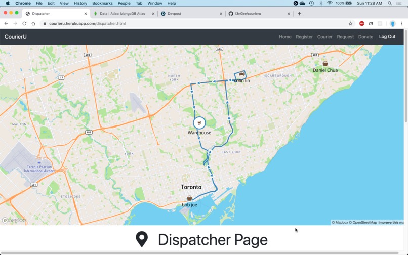 CourierU – screenshot 6