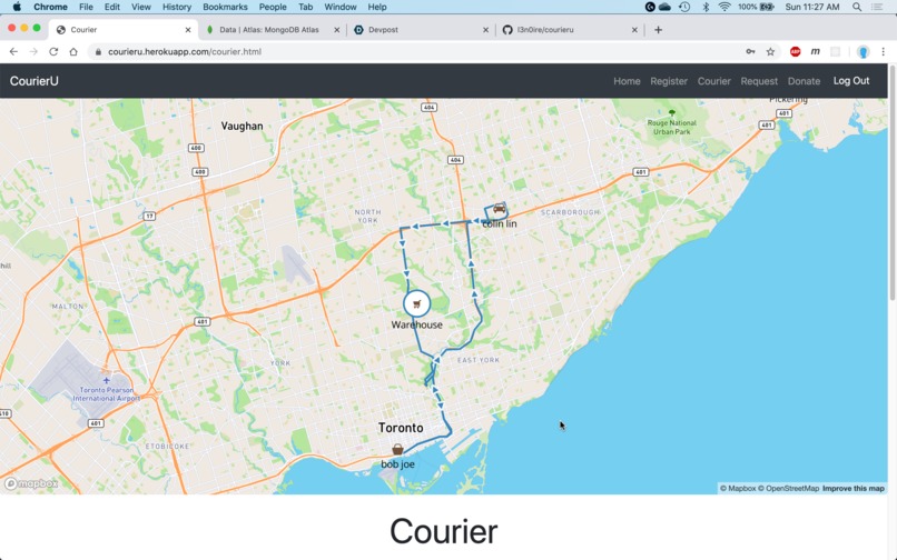 CourierU – screenshot 4
