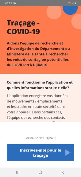StopCovid – screenshot 1