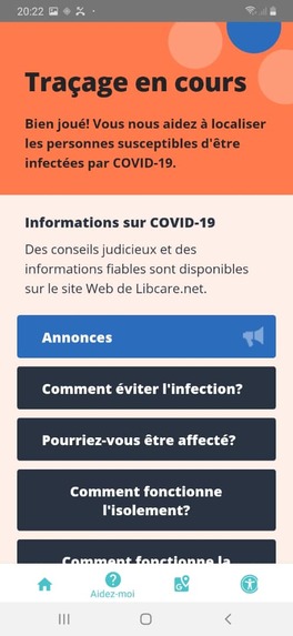 StopCovid – screenshot 2