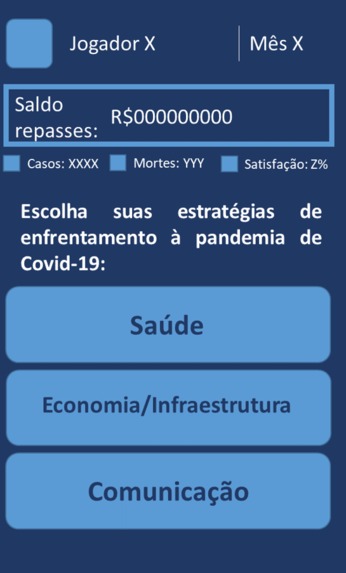 Jogo app covid-19 – screenshot 1