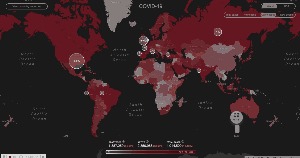 COVID-19 Timeline Visualization – screenshot 1