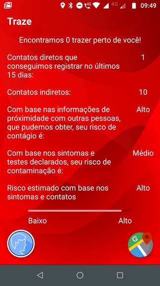 D088 - TRAZE - MONITORAMENTO DE CONTATOS ENTRE AS PESSOAS – screenshot 1