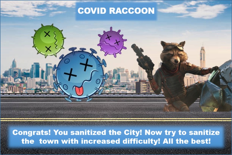 Covid Raccoon – screenshot 1
